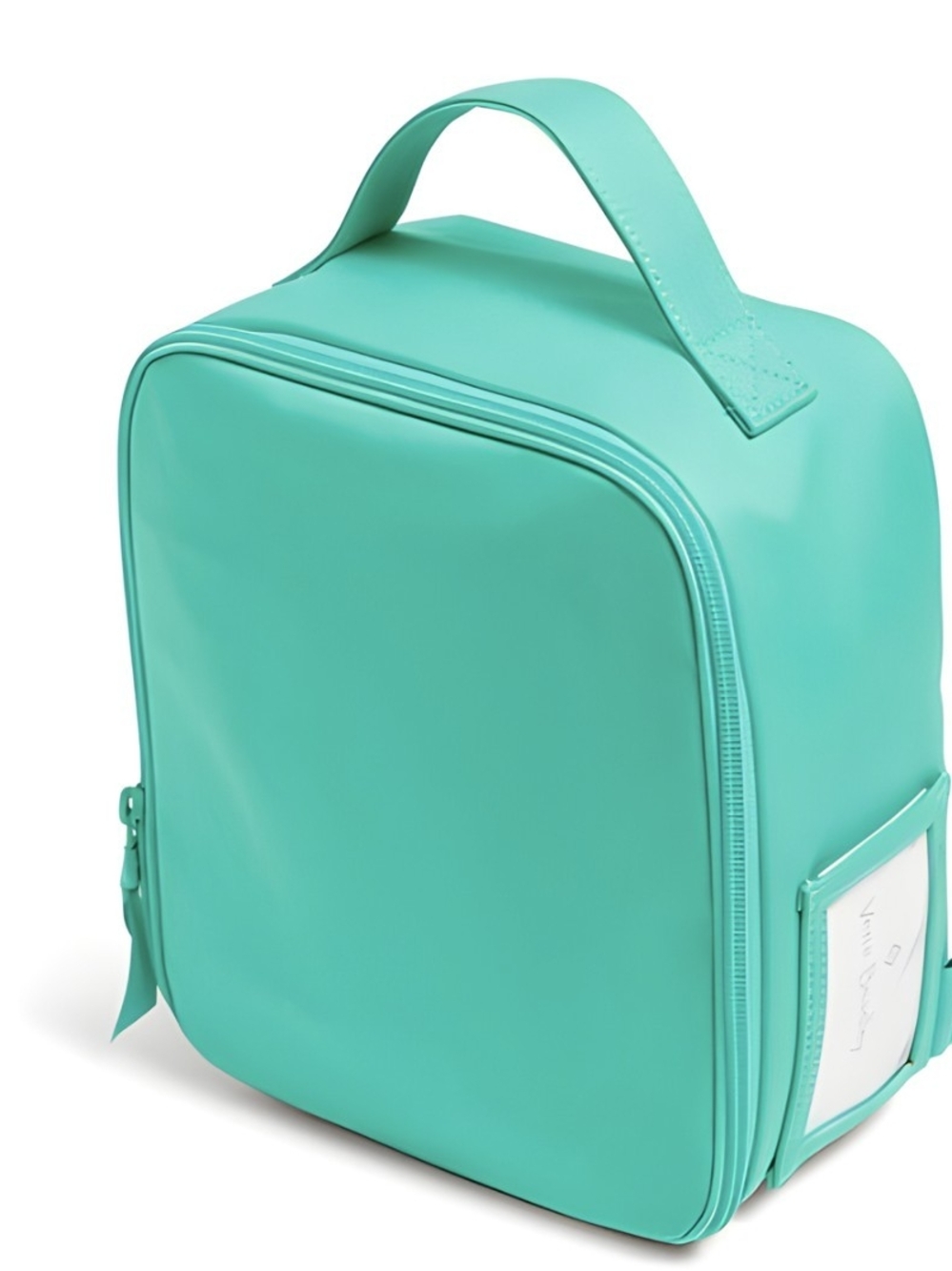 Vera Bradley Turquoise Recycled Cotton Lunch Bag